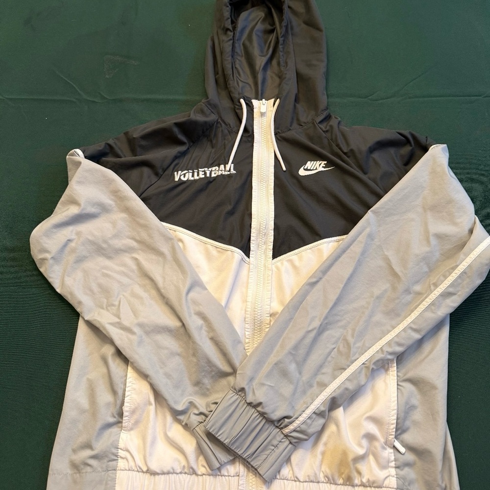 Nike Black and Gray Mesh Jacket